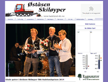 Tablet Screenshot of hadeland-ski.no